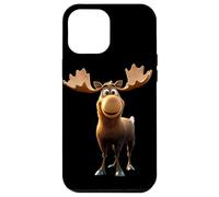 Moose Bull Cow Antlers Deer Wild Moose Elk Case for iPhone 12 Pro Max