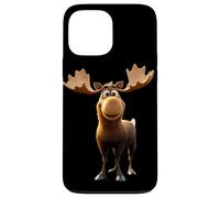 Moose Bull Cow Antlers Deer Wild Moose Elk Case for iPhone 13 Pro Max