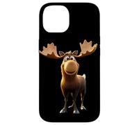 Moose Bull Cow Antlers Deer Wild Moose Elk Case for iPhone 14