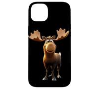 Moose Bull Cow Antlers Deer Wild Moose Elk Case for iPhone 14 Plus