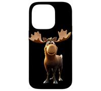Moose Bull Cow Antlers Deer Wild Moose Elk Case for iPhone 14 Pro