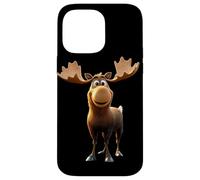 Moose Bull Cow Antlers Deer Wild Moose Elk Case for iPhone 14 Pro Max