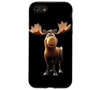 Moose Bull Cow Antlers Deer Wild Moose Elk Case for iPhone SE (2020) / 7/8