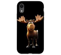 Moose Bull Cow Antlers Deer Wild Moose Elk Case for iPhone XR