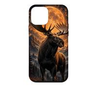 Moose Full Moon Wilderness Nature Case for iPhone 12 mini