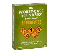 MOOSE GAMES The Worst-Case Scenario Card Game Apocalypse | Match How Player Rank Five Apocalyptic Scenarios from Bad to Worst | Score points and Win! for 3 to 6 Players from 14 Years