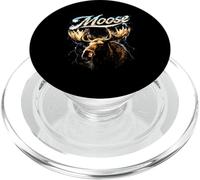 Moose Heavy Metal 80s Animal Rock Music Concert Rock N Roll PopSockets PopGrip for MagSafe