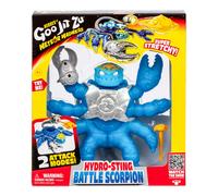 Moose Toys - Figure - Heroes of Goo Jit Zu Battle Scorpion - Hydro-Sting, 22 cm Blue