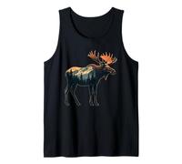 Moose Hunter & Deer Hunting, Moose Lover Elk Season Tank Top