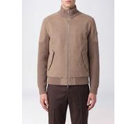 MOOSE KNUCKLES Down-Filled Wool Blend Bomber Jacket with Turtleneck - Size: XL - male