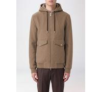 MOOSE KNUCKLES Elington Hooded Bomber Jacket in Recycled Wool Blend - Size: S - male