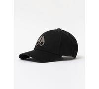 Moose Knuckles Front Logo Icon Cap - Black/Nickel Logo 282 - One Size - Black/Nickel Logo 282