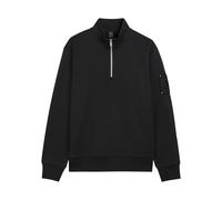 Moose Knuckles Hartsfield Half-zip Cotton Sweatshirt - Black - L