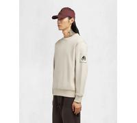 Moose Knuckles Hartsfield Mens Crew Neck Sweatshirt - Alabaster 1705 - Alabaster 1705 - L