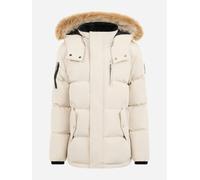 Moose Knuckles Kids 3Q Down Padded Puffer Jacket in Ivory - Ivory - XS (6 Yrs)