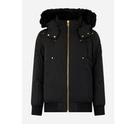 Moose Knuckles Kids Down Padded Bomber Jacket in Black - Black - XS (6 Yrs)