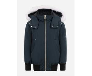Moose Knuckles Kids Down Padded Bomber Jacket in Navy - Blue - XS (6 Yrs)