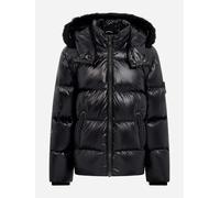 Moose Knuckles Kids Kings Down Padded Puffer Jacket in Black - Black - S 7 - 9 Yrs