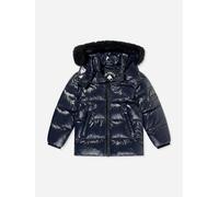 Moose Knuckles Kids Kings Down Padded Puffer Jacket in Navy - Blue - M (10 - 12 Yrs)