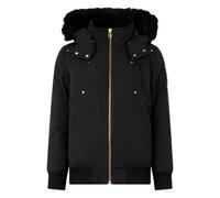 Moose Knuckles Kids shearling-trim jacket - Black XS-S-M-XL