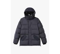 MOOSE KNUCKLES Mens Everest 3Q Puffer Jacket in Navy Mens Clothing Size: L, Colour: Navy Fabric
