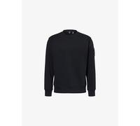 Moose Knuckles Mens Moose Knuckles Hartsfield Brand-Motif Cotton-Jersey Sweatshirt Black 2XL