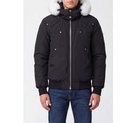 MOOSE KNUCKLES Padded Cotton-Blend Bomber Jacket with Hood - Size: M - male