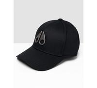 Moose Knuckles Unisex Black Nickel Logo Logo Icon Cap