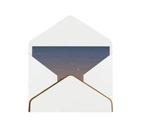 Moose Mountain Pine Tree Wilderness Greetings Romantic Card With Envelopes, Send To A Close Friend,Phnom Penh Pearl Paper Greeting Card
