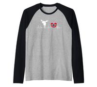 Moose Norway Raglan Baseball Tee