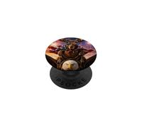 Moose on Bald Eagle American Flag Glasses USA PopSockets Adhesive PopGrip