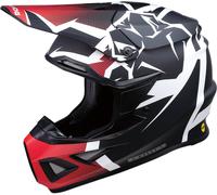 Moose Racing F.I. Agroid MIPS Motocross Helmet, black-red, size S for Men