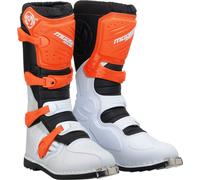 Moose Racing Qualifier MX, boots 11 US Orange/White/Black