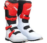Moose Racing Qualifier MX, boots 9 US Red/White/Black