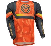 Moose Racing Sahara 2022 Motocross Jersey, black-orange, size XL for Men
