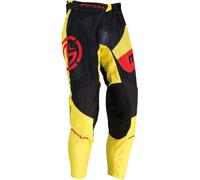 Moose Racing Sahara Racewear Motocross Pants, black-yellow, size 28 for Men