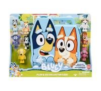 moose toys Bluey Storage Case with 8 Toy Figures - Playset (US IMPORT)
