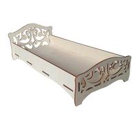 Mooseys Ltd Wooden Elf Prop BED, Elf Accessories,Naughty Elf, Good Elf, Christmas XMAS Decoration, flat pack (Unpainted)