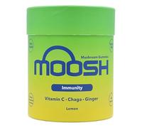 Moosh Mushroom Gummies 3000mg - 60 Gummies (Reishi, Lions Mane, Chaga, Coryceps) Sugar Free, 100% Vegan (Immunity (Chaga))