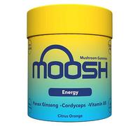 Moosh Mushroom Gummies Energy (Citrus Orange) 60 Gummies