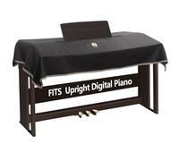 MOOSON 88-Keys Keyboard Dust Cover for Yamaha YDP/CLP/CSP/CVP Series YDP-165/184 CLP825 CSP170 CVP905, Extra Large Soft Waterproof Dustproof Anti-Scratch Cover Fit Yamaha 88-Key Weighted Digital Piano