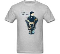 Mootaa Men's Seth Lakeman T Shirt Grey XXL