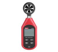 Mootea Anemometer,UT363 High Accuracy LCD Digital Anemometer Wind Speed Temperature Gauge Meter Tester