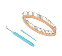 Mootea DIY Knitting Machine Socks Leg Warmers Weaver Crochet Ring Yarn Needle Knit Tools