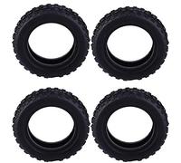 Mootea RC Car Tyre, 4Pcs Plastic Car Wheel Tension Tyre Tire Remote Control Toy Car Accessory for Wltoys K979 K989