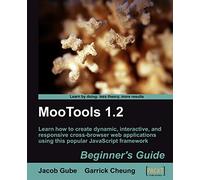 Mootools 1.2 Beginner's Guide.New 9781847194589 Fast Free Shipping<|