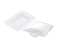 MOOTVGOO 2 Pack SB03293051 Vent Light Covers, Vent Hood Light Lens Replacement Compatible with Broan Nutone 1515107 AP5610530 B03293051 SB03293051