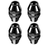 MOOTVGOO 4 Pack 4486 Keyless Chucks Set, Multi Quick Change Keyless Chucks Replacement for Dremel Rotary Tools 3000 4000 7700 8200