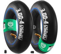 MOOVMOOV 3.00-4 Inner Tubes with Bent Valve TR87 (x2) - Replacement Inner Tubes 260x85 for Hand Truck, Cart, and Garden Trailer, Others - Compatible with 3.00-4 Tires and 260x85 mm