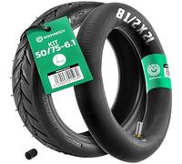 MOOVMOOV - 50/75-6.1 Tyre Kit & 8 1/2 x 2L Inner Tube with Straight Valve - for Wispeed T850 / T855 Pro Electric Scooter - Reinforced Inflatable Tire and Inner Tube 8.5 inches